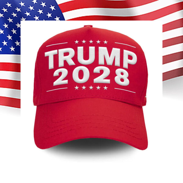 Trump 2028 Hat, Vintage MAGA Cap