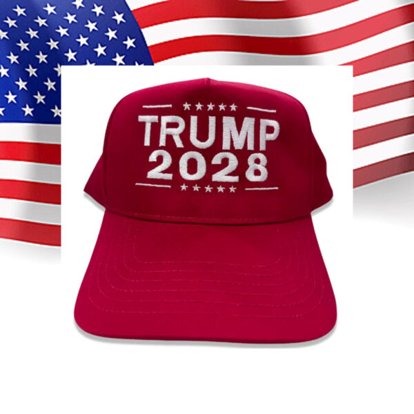 Trump 2028 Hat, Vintage MAGA Cap