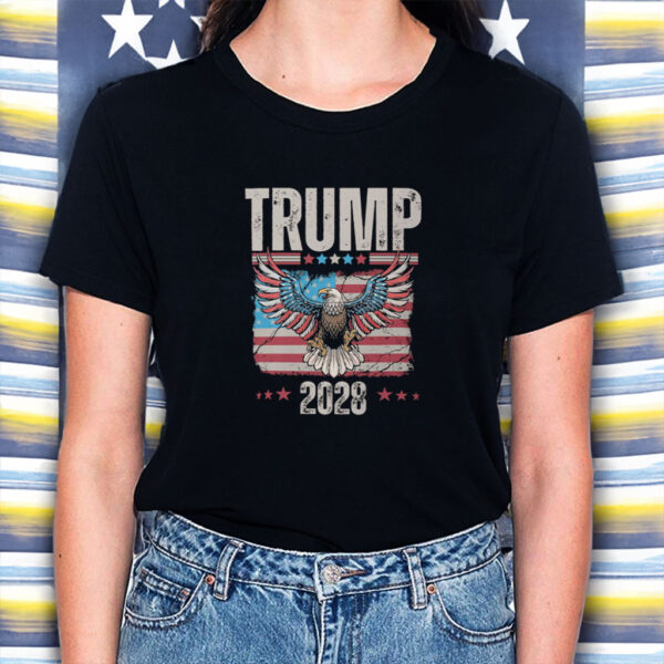 Trump 2028 MAGA, Gear American Conservative Shirt