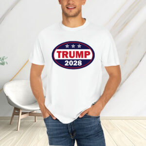 Trump 2028 Patriotic MAGA Conservative Supporter Shirt