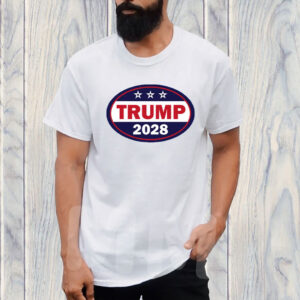 Trump 2028 Patriotic MAGA Conservative Supporter Shirt