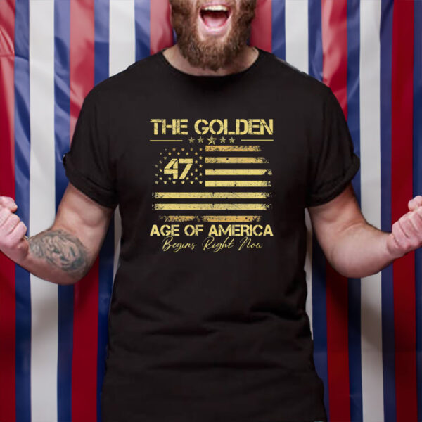 Trump 2028 President Trump The Golden Age of America Shirt
