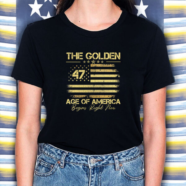 Trump 2028 President Trump The Golden Age of America Shirt