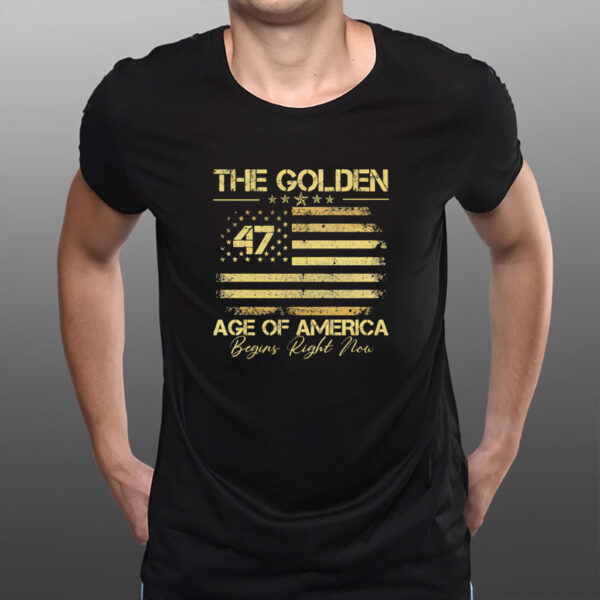 Trump 2028 President Trump The Golden Age of America Shirt