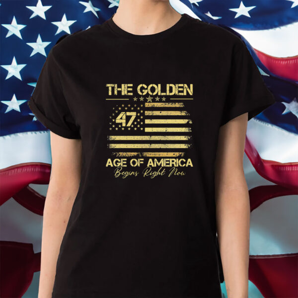 Trump 2028 President Trump The Golden Age of America Shirt