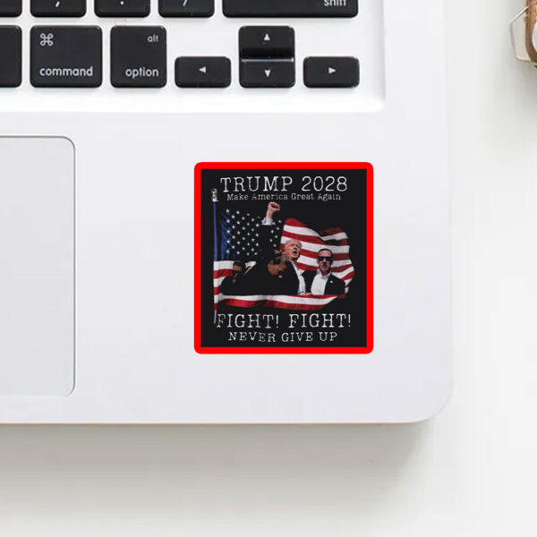 Trump 2028 Shot Butler PA Rally Assassination Sticker