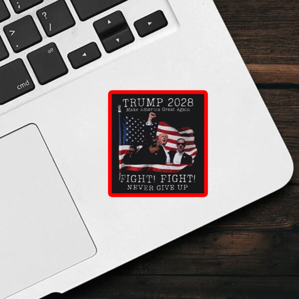 Trump 2028 Shot Butler PA Rally Assassination Sticker