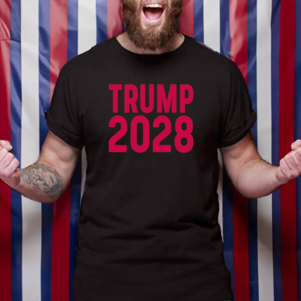 Trump 2028 Won Donald Trump Conservative MAGA Shirt