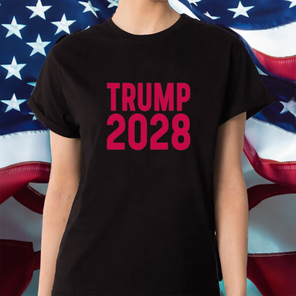Trump 2028 Won Donald Trump Conservative MAGA Shirt