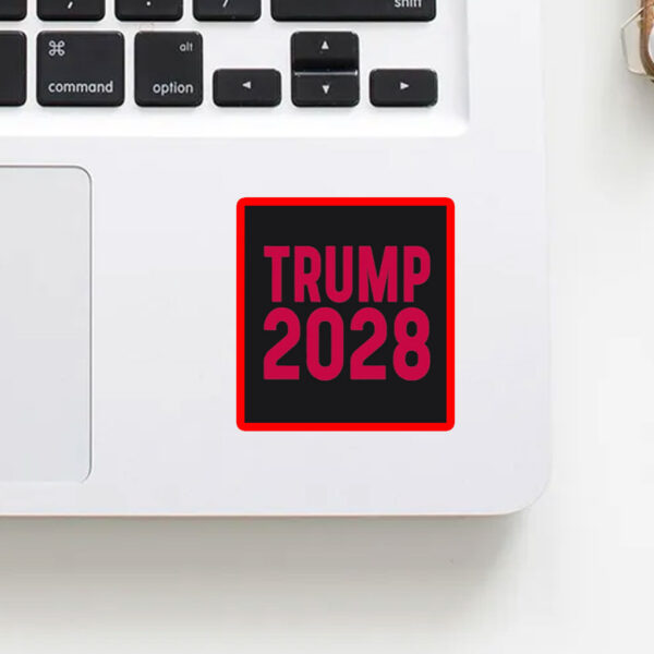 Trump 2028 Won Donald Trump Conservative MAGA Sticker