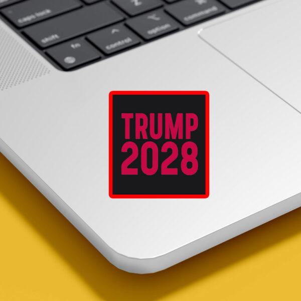 Trump 2028 Won Donald Trump Conservative MAGA Sticker