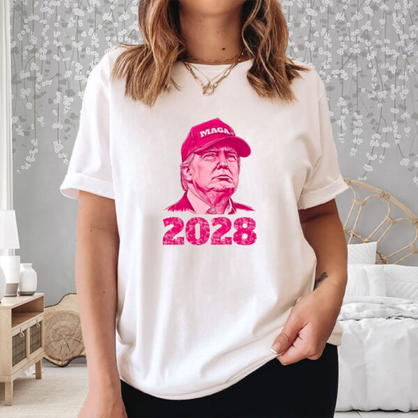 Trump 2028 pink Shirt