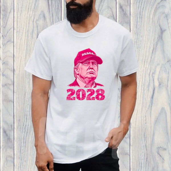 Trump 2028 pink Shirt