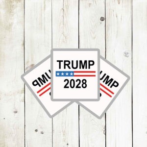 Trump Fan Gift, Trump 2028 Sticker
