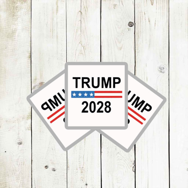 Trump Fan Gift, Trump 2028 Sticker