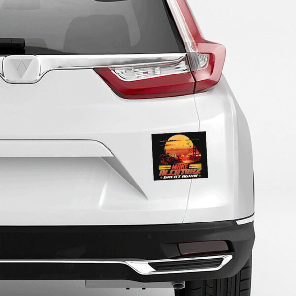 Trump Funny Design, Make Alcatraz Great Again Sticker