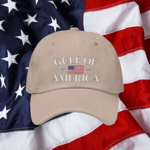 Trump Gulf of America Embroidered Trucker Hat
