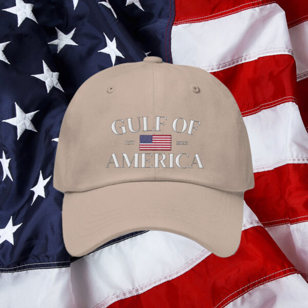 Trump Gulf of America Embroidered Trucker Hat