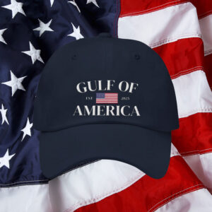 Trump Gulf of America Embroidered Trucker Hat