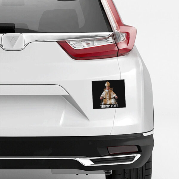 Trump Pope Make Vatican Great Again Political Sticker