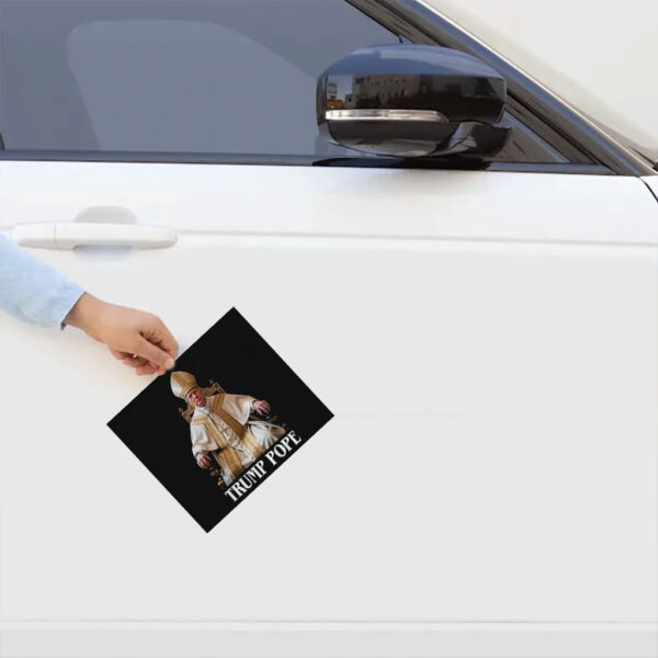 Trump Pope Make Vatican Great Again Political Sticker