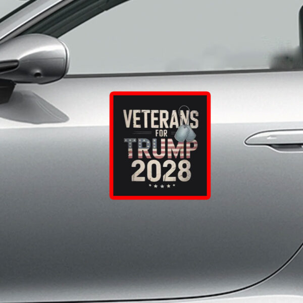 Veterans for Trump 2028 Sticker