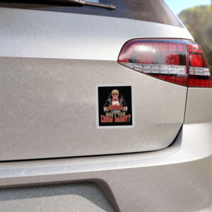 Who’s Your Craw Daddy Funny Trump Political Sticker